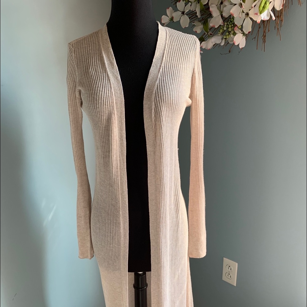 White House Black Market Long Cardigan